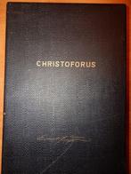 Ernst Fuchs - Reliëf, Christoforus - 37 cm - Brons