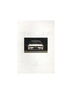 1986 HONDA PRELUDE BROCHURE NEDERLANDS, Boeken, Nieuw, Honda, Author