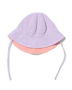 HEMA Baby zonnehoed mousseline lila, Verzenden, Nieuw