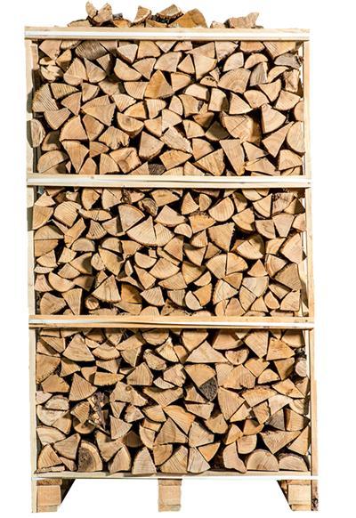 Pallet ovengedroogd beuken haardhout 33 cm, Tuin en Terras, Haardhout, Blokken, Minder dan 3 m³, Ophalen of Verzenden