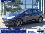 Ford Focus Wagon 1.0 AUTOMAAT 125PK Airco Navi Cruise LM PDC, Auto's, Stof, Met garantie (alle), Blauw, Origineel Nederlands