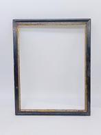 Lijst - zwart ebbenhoutachtig, Bladgoud