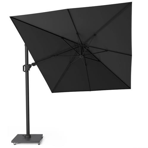 Challenger T2 premium zweefparasol 350x260 cm matt black, Tuin en Terras, Parasols, Nieuw, Ophalen of Verzenden