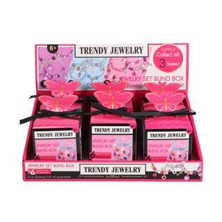 Jewellery Set Trendy Surprise Box - 1 set assorti uitgelever, Kinderen en Baby's, Speelgoed | Overig, Ophalen of Verzenden