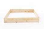 Moestuinbak voor Eigen Groenten - 120x120x18 cm - Hout me..., Ophalen of Verzenden, Nieuw, Kweekbak