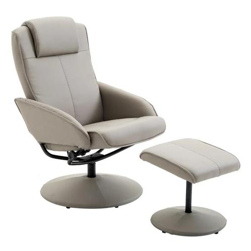 TRUUSK Relaxfauteuil TV Relaxfauteuil 360° Draaibaar Met Voe, Huis en Inrichting, Fauteuils, Nieuw, Verzenden