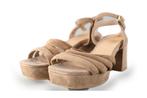 VIA VAI Sandalen in maat 42 Beige | 10% extra korting, Verzenden, Beige, Sandalen of Muiltjes, Zo goed als nieuw