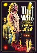 The Who - Live in Texas 75  DVD, Zo goed als nieuw, Verzenden