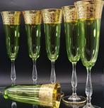 Champagne fluitje (6) - Moldavisch - Kristal, Antiek en Kunst