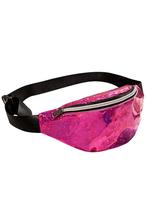 Heuptasje Roze Holografisch Iridescent Glitter Heuptas Klein, Ophalen of Verzenden, Nieuw, Roze, Overige typen