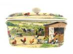 Botervloot keramiek met print - Servies