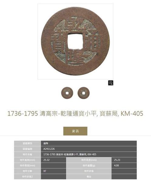 China, Qing-dynastie Qian Long (1735-1796). ND, 3 coins,, Postzegels en Munten, Munten | Europa | Niet-Euromunten
