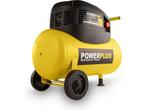 Powerplus POWX1725 - Draagbare Compressor - 1100W - 8 bar -, Verzenden, Zo goed als nieuw