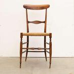 Fratelli Levaggi, 1940 Stoel Eetkamerstoel met touwzitting, Huis en Inrichting, Stoelen, Ophalen of Verzenden, Nieuw