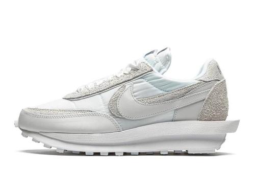 Nike LD Waffle Sacai White Nylon - Maat 45 EU, Kleding | Heren, Schoenen, Ophalen of Verzenden