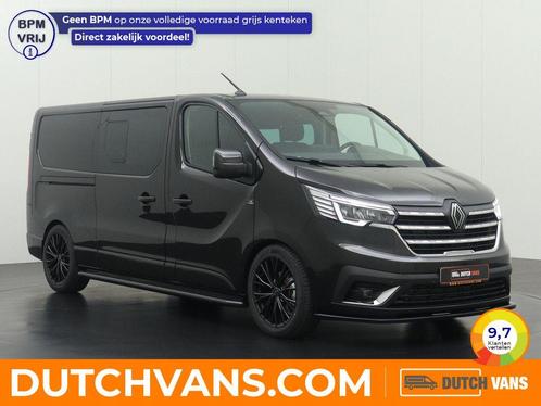 Renault Trafic 2.0DCI Dubbele-cabine 2024 L2 H1 Diesel, Auto's, Bestelauto's, Te koop, Automaat, BTW verrekenbaar, Diesel, Zwart