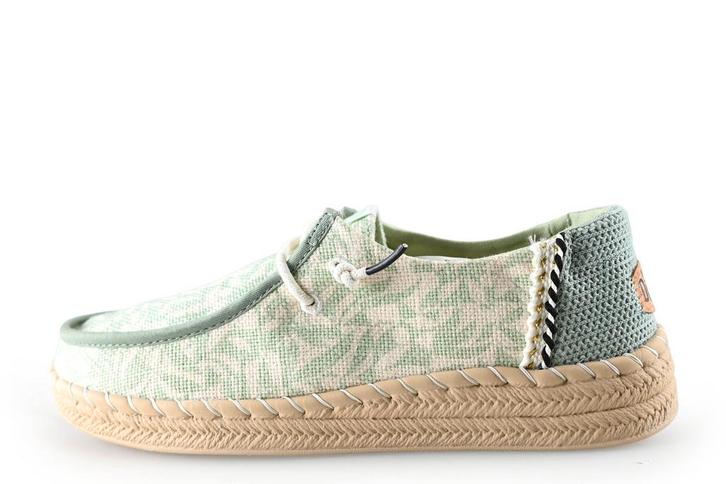 HEY DUDE Espadrilles in maat 38 Groen, Kleding | Dames, Schoenen, Groen, Zo goed als nieuw, Verzenden