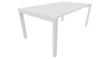 Bureau 4331 recht - 200 x 100 cm. - Wit - Wit