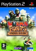 Playstation 2 Worms Forts: Under Siege, Verzenden, Zo goed als nieuw