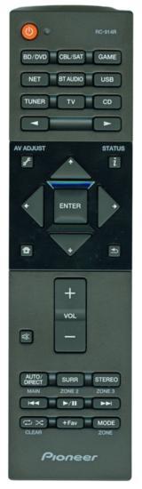 Originele Pioneer RC-914R afstandsbediening, Audio, Tv en Foto, Afstandsbedieningen, Verzenden