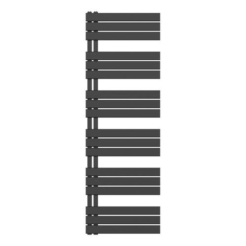 H180 x B60 cm - Handdoekradiator 1021W Mat Zwart, Doe-het-zelf en Verbouw, Verwarming en Radiatoren, Ophalen of Verzenden