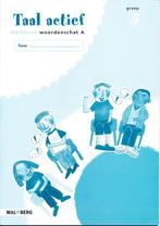 Taal Actief versie 3 Werkschrift Woordenschat A groep 5 (per, Boeken, Verzenden, Nieuw