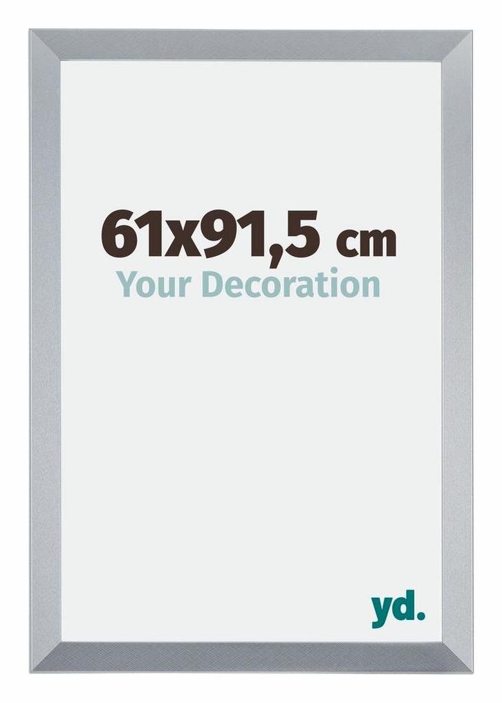 Fotolijst 61x91,5 cm - Zilver Glans - MDF - Catania, Huis en Inrichting, Woonaccessoires | Lijsten, Nieuw, Verzenden