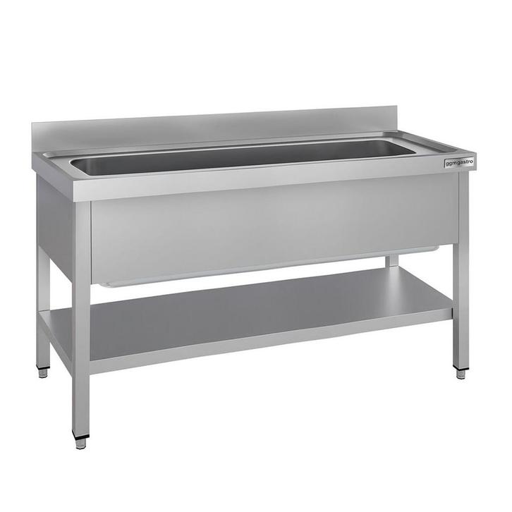 GGM Gastro | Spoeltafel voor pannen ECO - 1600x600mm - met |, Zakelijke goederen, Horeca | Keukenapparatuur, Nieuw in verpakking