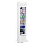 Smalle Glasdeur Koelkast 105L, Gebruikt, Koelen en Vriezen