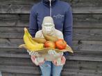 Gorilla - Fruitschaal - Hars, Antiek en Kunst, Kunst | Designobjecten