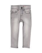 HEMA Kinder broek jogdenim skinny fit grijs, Verzenden, Nieuw