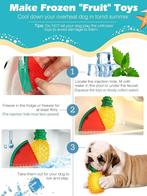 Verkoelende Bijtring voor Honden, Watermeloen en Ananas, Verzenden, Nieuw