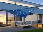 Zonnedoek met 100 LEDs - Blauw - 3,6 x 3,6 x 3,6M, Nieuw, Verzenden