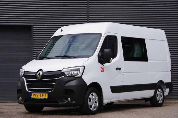 Renault Master T35 2.3 dCi 150PK L2H2 RED, DC-7P, 3.5T TREKH, Auto's, Bestelauto's, Onderhoudsboekje, Lease, Grijs, Handgeschakeld