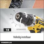 Powerplus POWX00501 Accu boormachine - Schroefboormachine -, Ophalen of Verzenden, Nieuw