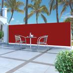 vidaXL Windscherm uittrekbaar 160x500 cm rood, Tuin en Terras, Verzenden, Nieuw