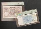 Servië, Joegoslavië. - 2 banknotes - all graded - various, Postzegels en Munten, Bankbiljetten | Europa | Niet-Eurobiljetten