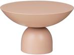 Mica Decorations Celise Bijzettafel - H28 x Ø47 cm - Metaal, Huis en Inrichting, Woonaccessoires | Overige, Verzenden, Nieuw