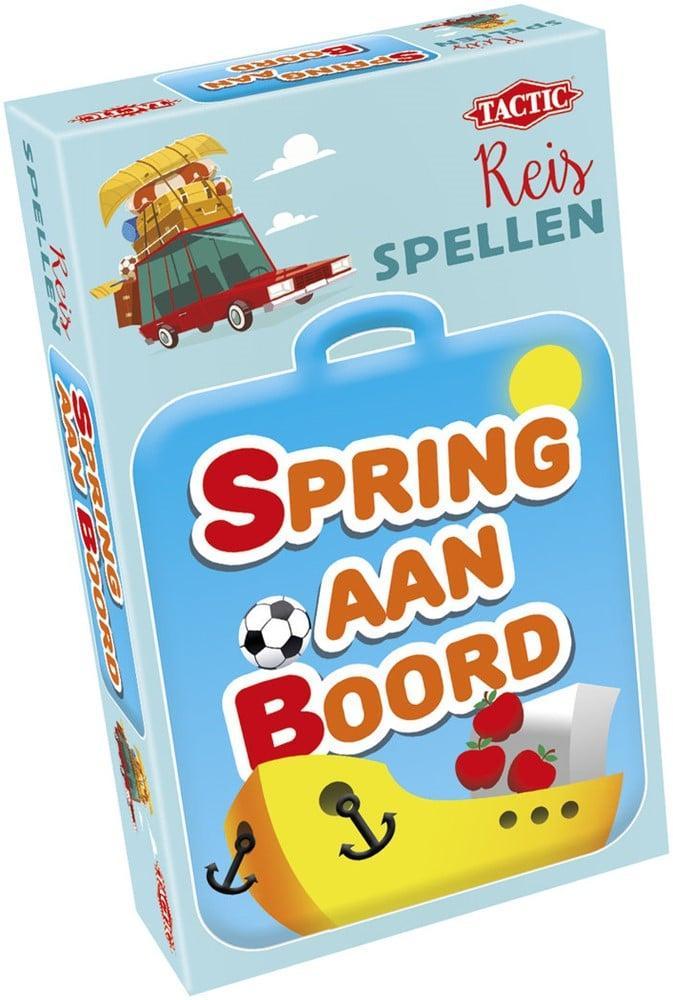 Spring aan Boord - Reisspel | Tactic - Reisspellen, Hobby en Vrije tijd, Gezelschapsspellen | Bordspellen, Nieuw, Verzenden