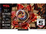 Tcl - MINI-LED 70-79 Ultra HD 4K TV - 75 inch, Overige merken, Verzenden, Nieuw, 100 cm of meer