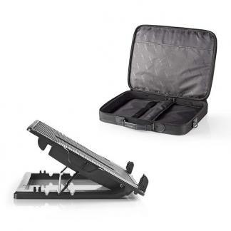 Laptoptas en laptopstandaard | Nedis | 15/16 inch, Computers en Software, Laptoptassen, Nieuw, Verzenden