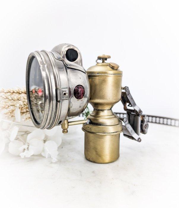 Lamp - Antieke / Acetylen carburelamp LUXOR - Staal,, Antiek en Kunst, Curiosa en Brocante