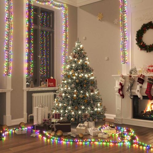 vidaXL Lichtslinger cluster met 3000 LEDs meerkleurig 23 m, Diversen, Kerst, Nieuw, Verzenden