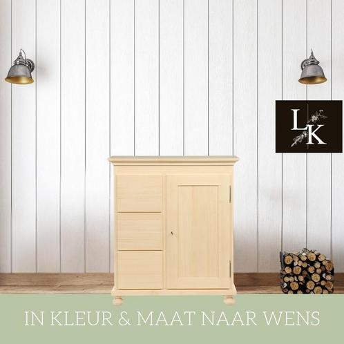 Landelijke klassieke ladekast Donard - commode, dressoir,, Huis en Inrichting, Kasten | Overige, Nieuw