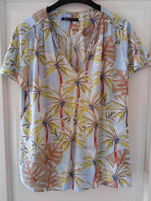 zomers tropisch bloesje van EXPRESSO maat 42, Kleding | Dames, Blouses en Tunieken, Zo goed als nieuw, Maat 42/44 (L), Ophalen of Verzenden