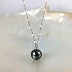 Halsketting Zilver Parel - Parel - Tahiti & Akoya RD 14,8 mm, Nieuw