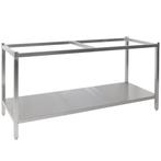 Rvs tafelonderstel met bodemschap 1100x600x900 mm, Verzenden, Nieuw in verpakking