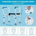 2dekans | Coast Toiletsteunframe - Invalide - Antislip, Huis en Inrichting, Woonaccessoires | Spiegels, Ophalen of Verzenden, Zo goed als nieuw