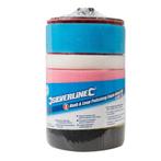 Silverline Polijstset met klittenband - Ø 150 mm - 6-deli.., Ophalen of Verzenden