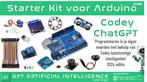 Starterkit voor Arduino UNO met Codey ChatGPT AI Nederlands, Nieuw, Ophalen of Verzenden